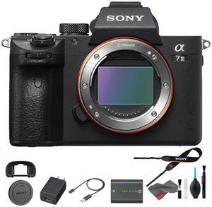 Sony Alpha a7 III Mirrorless Digital Camera (Body Only) - Base Bundle