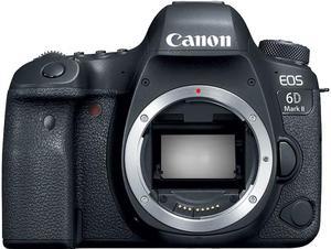 Canon EOS 6D Mark II 262MP FullFrame Digital SLR Camera Body Only