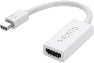 Belkin F2CD021EB Mini DisplayPort to HDMI Adapter, M/F, 1080p