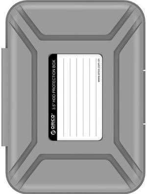 ORICO PHX-35 3.5-Inch HDD Protector, Ultimate Villa For 3.5" Hard Disk Drive , 3.5 Inch Protective Box/Storage Case - Gray