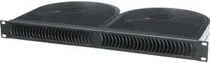 Middle Atlantic Products - QBP-2 - Middle Atlantic Blower Panel, 1 RU, 100 CFM, 32dB - 100 CFM - Rack-mountable - Black Middle Atlantic Products - QBP-2 - Middle Atlantic Blower Panel, 1 RU, 100 CFM, 32dB - 100 CFM - Rack-mountable - Black
