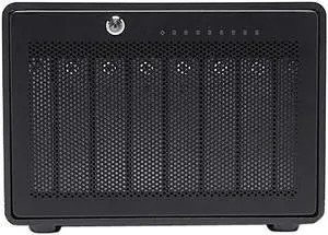 OWC ThunderBay 8 Drive Enclosure SATA/600 Thunderbolt 3 Host Interface Desktop Black OWCTB38SRKIT0
