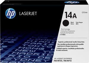 HP 14A Black Original LaserJet Toner Cartridge, ~10,000 pages, CF214A