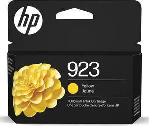 HP 923 YELLOW ORIGINAL INK CARTRIDGE, 4K0T2LN