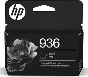 HP 936 Black Original Ink Cartridge, Average cartridge yields 1,250 standard