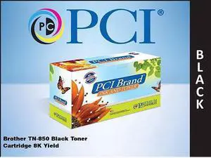 PCI Brand Alternative for Brother TN850 Toner Cartridge