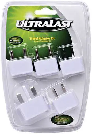 INTERNATIONAL TRAVEL ADAPTER PLUG SET