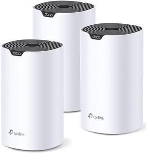 TP-Link Deco Mesh WiFi System (Deco S4) - Up to 5,500 Sq.ft. Coverage, Replaces WiFi Router and Extender, Gigabit Ports, Works with Alexa, 3-pack