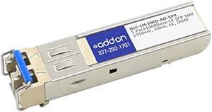 AddOn 5-Pack of GLC-LH-SMD Compatible TAA Compliant 1000Base-LX SFP Transceiver (SMF, 1310nm,