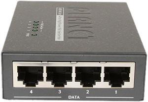 PLANET HPOE-460 4-Port IEEE 802.3at High Power Over Ethernet Injector Hub