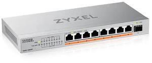 ZyXEL XMG108HP 8 Port 2.5GbE Unmanaged PoE++ Ethernet Switch with 1-Port 10G SFP+