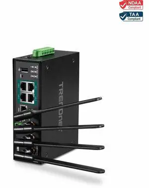 TRENDnet TI-WP100 Wi-Fi 5 IEEE 802.11ac Ethernet Wireless Router - TAA Compliant TRENDnet TI-WP100 Wi-Fi 5 IEEE 802.11ac Ethernet Wireless Router - TAA Compliant
