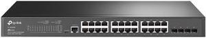 TP-Link TL-SG3428 | 24 Port Gigabit Switch, 4 SFP Slots | Omada SDN Integrated | L2+ Smart Managed | IPv6 | Static Routing | L2/L3/L4 QoS, IGMP & LAG