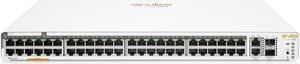 Aruba Instant On 1960 48-Port Gb Smart-Managed Layer 2+ Ethernet Switch with PoE | 48x 1G, 2X 10GBase-T + 2X SFP+ Uplink Ports | 40x CL4 + 8X CL6 PoE (600W) | Stackable | US Cord (JL809A#ABA)