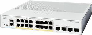 Cisco Catalyst C1300-16P-4X Ethernet Switch, 16 Ports - Manageable - 10 Gigabit Ethernet - 10/100/1000Base-T, 10GBase-X - 3 Layer Supported