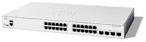 Cisco Catalyst C1300-24T-4G Ethernet Switch, 24 Ports - Manageable - Gigabit Ethernet - 10/100/1000Base-T, 1000Base-X - 3 Layer Supported