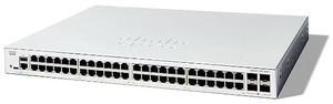 Cisco Catalyst C1300-48T-4G Ethernet Switch, 54 Ports - Manageable - Gigabit Ethernet - 1000Base-X, 10/100/1000Base-T - 3 Layer Supported