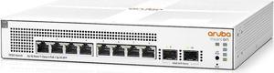 HPE Instant On 1930 8-Port PoE Gb Ethernet 8xGE PoE (124W), 2X 1G SFP, L2+ Smart Switch US Cord (JL681A#ABA)