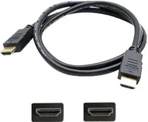 AddOn HDMIHSMM35 35 ft. HDMI 1.4 Male to HDMI 1.4 Male Black Cables Which Supports Ethernet Channel For Resolution Up to 4096 x 2160 (DCI 4K)