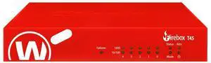WatchGuard Firebox T45-PoE Network Security/Firewall - 5 Port - 10/100/1000Base-T - Gigabit Ethernet - 3.94 Gbit/s Firewall Throughput - 5 x RJ-45  WGT47035-US