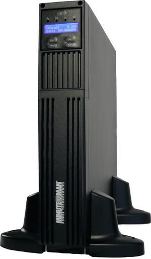 Minuteman EXR2000RT2U 2000VA Tower/Rack/Wall Mountable UPS - 2U Tower/Rack/Wall Mountable - AVR - 4.50 Minute Stand-by - 120 V AC Input - 120 V AC, 230 V AC Output - Serial Port - 8 x NEMA 5-20R Recep