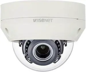 Wisenet SCV-6085R 2 Megapixel Indoor/Outdoor HD Surveillance Camera - Dome - 98.43 ft Night Vision - 1920 x 1080 - 3.20 mm Varifocal Lens - 3.1x Optical - CMOS - Hanging Mount - Vandal Resistant