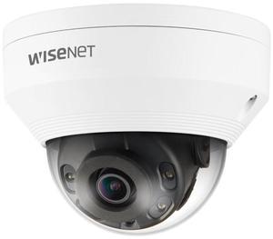 Hanwha Techwin QNV-7012R 4MP IR WDR Outdoor Network Dome Camera with 2.8mm Lens, Aluminium