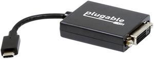 Plugable USB C to DVI Adapter - Connect Your USB-C Laptop to a DVI Display up to 1920x1200 - Compatible with 2017 and later Mac and Windows PCs - Driverless