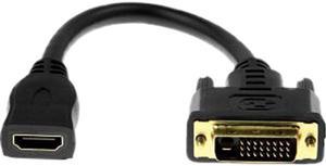 ROCSTOR 6FT HDMI TO DVI-D ADAPTER F/M