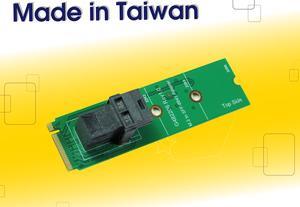 M.2 M-key PCIe Gen3 to Mini SAS HD (SFF-8643) Adapter
