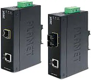 Planet IFT-805AT 10/100Base-TX to 100Base-FX (SFP) Industrial Media Converter
(-40 ~ 75 degrees C)