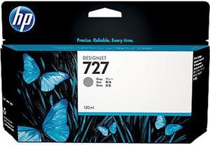 HP 727 130-ml Gray DesignJet Ink Cartridge, B3P24A