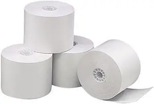 Universal UNV35761 Single-Ply Thermal Paper Rolls, 2 1/4" x 85 ft, White, 1 Pack (3 Rolls)