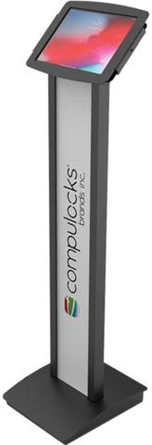 Compulocks iPad 10.2" Space Enclosure Brandable Floor Stand Black