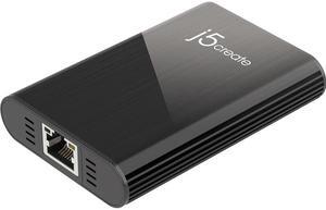 j5create Dual USB 3.0 to Gigabit Ethernet Sharing Adapter