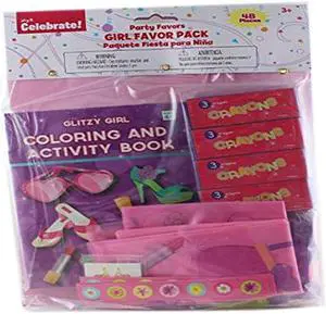 ACCELLORIZE 92206 PARTY FAVOR 48PIECE GIRL FAVORS PARTY PACK