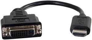 C2g 8In Hdmi To Dvi Adapter Converter Dongle - M/F Black