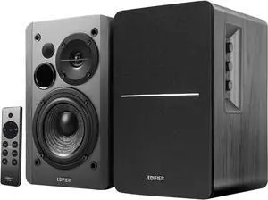 Edifier R1280DBs Active Bluetooth Bookshelf Speakers - Optical Input - 2.0 Wireless Studio Monitor Speaker - 42W RMS with Subwoofer Line Out - Black Edifier R1280DBs Active Bluetooth Bookshelf Speakers - Optical Input - 2.0 Wireless Studio Monitor Speaker - 42W RMS with Subwoofer Line Out - Black