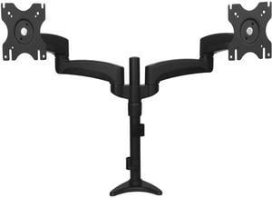 StarTech ARMDUAL Dual Monitor Stand - Grommet or Desk Mount - Monitors up to 24" - VESA Monitor Stand - Double Monitor Arm