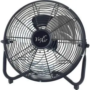 Vie Air 12" High Velocity All Metal Tilting 3 Speed Floor Fan