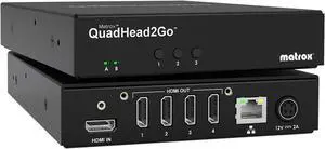 Matrox - Q2G-DP4K - Matrox QuadHead2Go Video Wall Controller Board