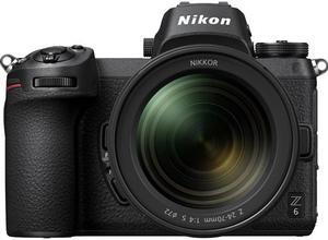 Nikon Z6 24.5MP Mirrorless Digital Camera with 24-70mm Lens