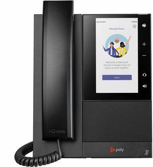 HP Poly CCX 505 Business Media Phone for Microsoft Teams and PoE-Enabled GSA/TAA | 849A5AA#ABA