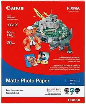 Canon 7981A011 13" x 19" 20 Sheets Matte Photo Paper (MP-101)