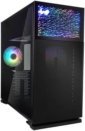 IN WIN IW-CS-N127BLK-1AL120 Black SECC, ABS, PC, Tempered Glass ATX Mid Tower Computer Case