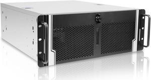 IN WIN Development In-Windows CS R400N-8P.3F R400N Open-Bay 4U Server Chassis NoPowerSupply Brown Box