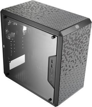 Cooler Master MasterBox Q300L Micro ATX Tower w Magnetic Design Dust Filter Transparent Acrylic Side Panel Adjustable IO  Fully Ventilated for Airflow MCBQ300LKANNS00