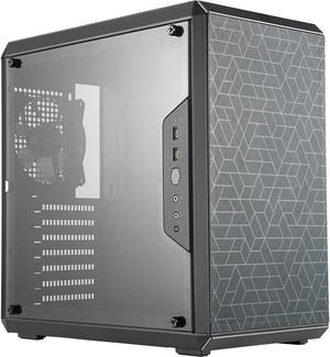 Cooler Master MasterBox Q500L Mid Tower w/ ATX MB Support, Magnetic Dust Filter, Transparent Acrylic Side Panel, Adjustable I/O & Fully Ventilated for Airflow