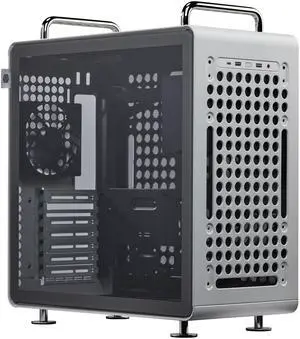 Cooler Master QUBE 540 High-Airflow ATX Mid-Tower Case, 415mm GPU Clearance Max, Designed Ready RTX 5090|RX 9070 XT, Tempered Glass, Modular & Customizable Design, Reversible I/O Panel -  Moonstone
