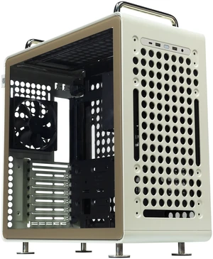 Cooler Master QUBE 540 ATX Mid-Tower PC Case - Highly Customizable Modular Computer Chassis with Movable I/O Panel, Multi-Position PSU Mount, Tempered Glass Panel & Portable Handles - Moonstone Cooler Master QUBE 540 ATX Mid-Tower PC Case - Highly Customizable Modular Computer Chassis with Movable I/O Panel, Multi-Position PSU Mount, Tempered Glass Panel & Portable Handles - Moonstone